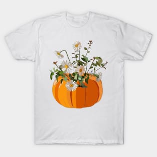 Pumpkin flower vase T-Shirt